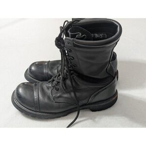 Corcoran Boots 1515 Black 10" Original Jump Work Combat Mens Size 9 D Lace Up